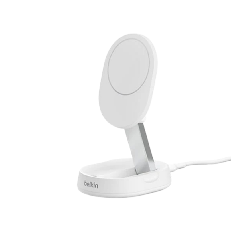 103 Belkin Qi2 15W Convertible Magnetic Wireless Charging Stand – Black