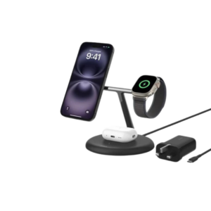 Belkin Qi2 3-in-1 Magnetic Wireless Charging Stand