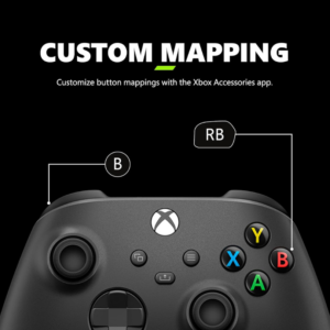XBOX DUAL SHOCK WIRELESS CONTROLLER – CARBON BLACK