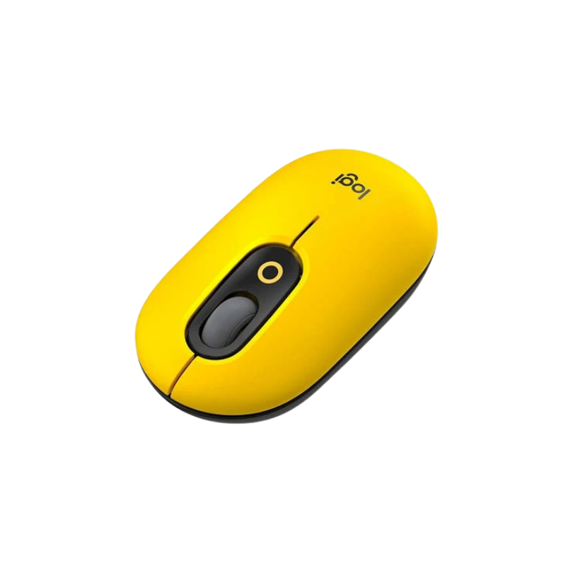 206 Logitech Pop Mouse, Wireless – Blast Yellow