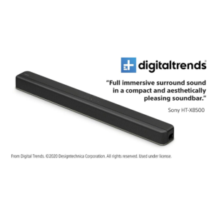 Sony HT-X8500 2.1ch Dolby Atmos/DTS:X Soundbar with Built-in Subwoofer