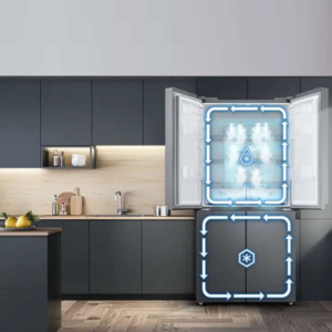 Samsung Fridge French Door 468 ltr Silver