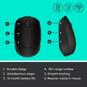 Logitech M171 Wireless Optical Mouse