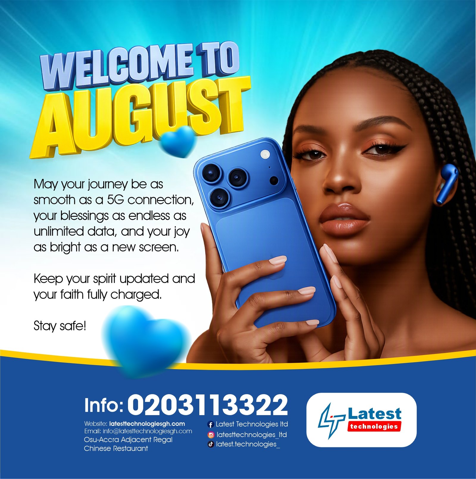 Welcome to August