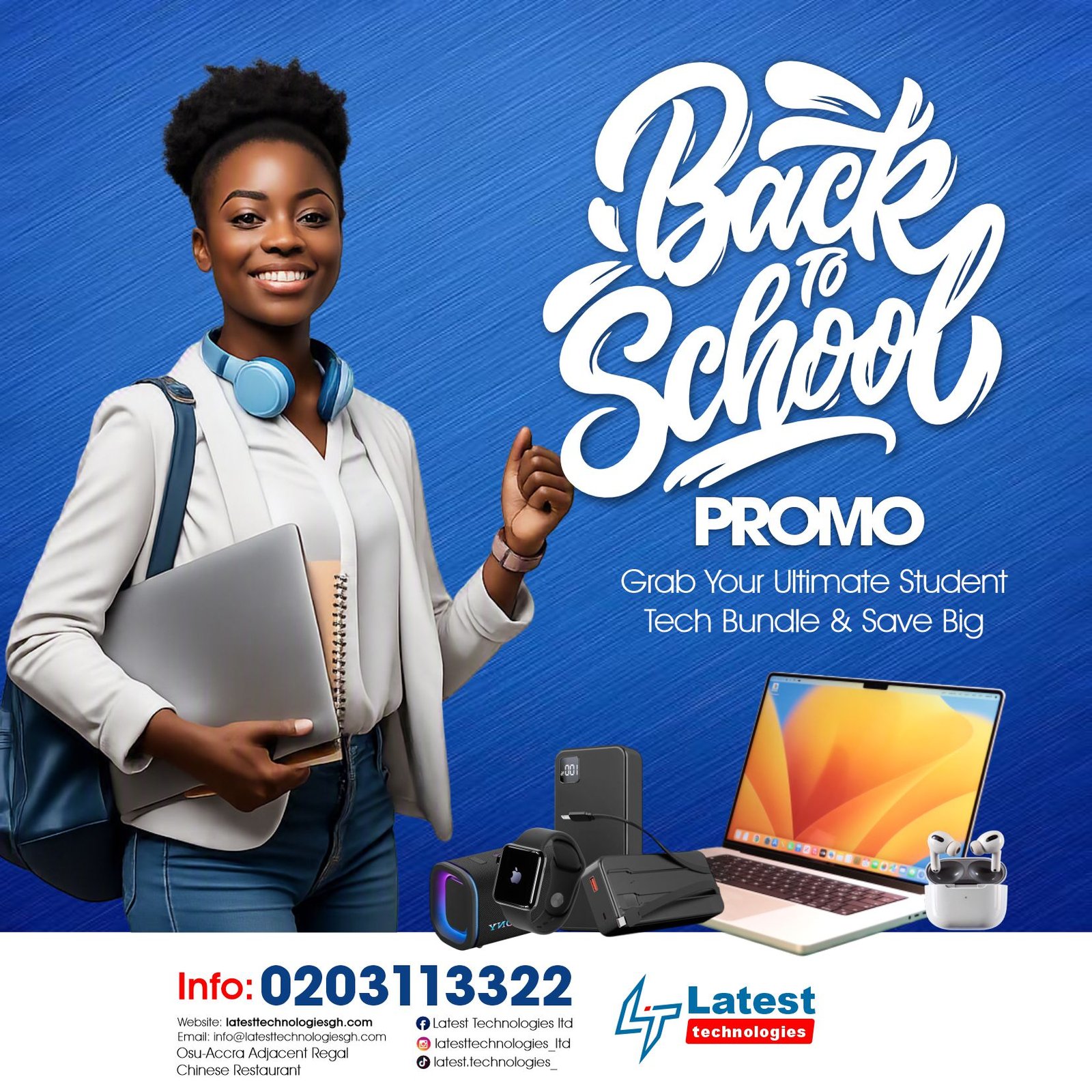 Back to school promo
